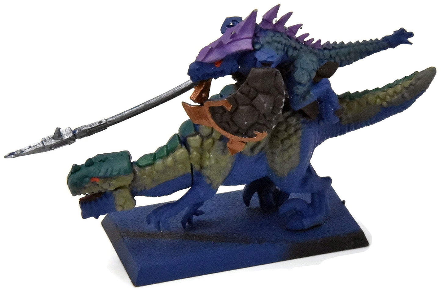 LIZARDMEN Saurus Cold One Knight #6 METAL Fantasy