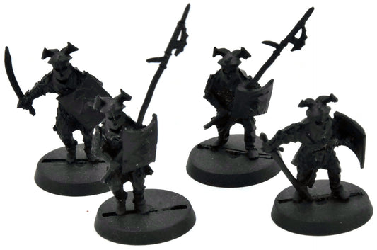 MIDDLE-EARTH 4 Easterling Warriors #2 METAL LOTR Easterlings