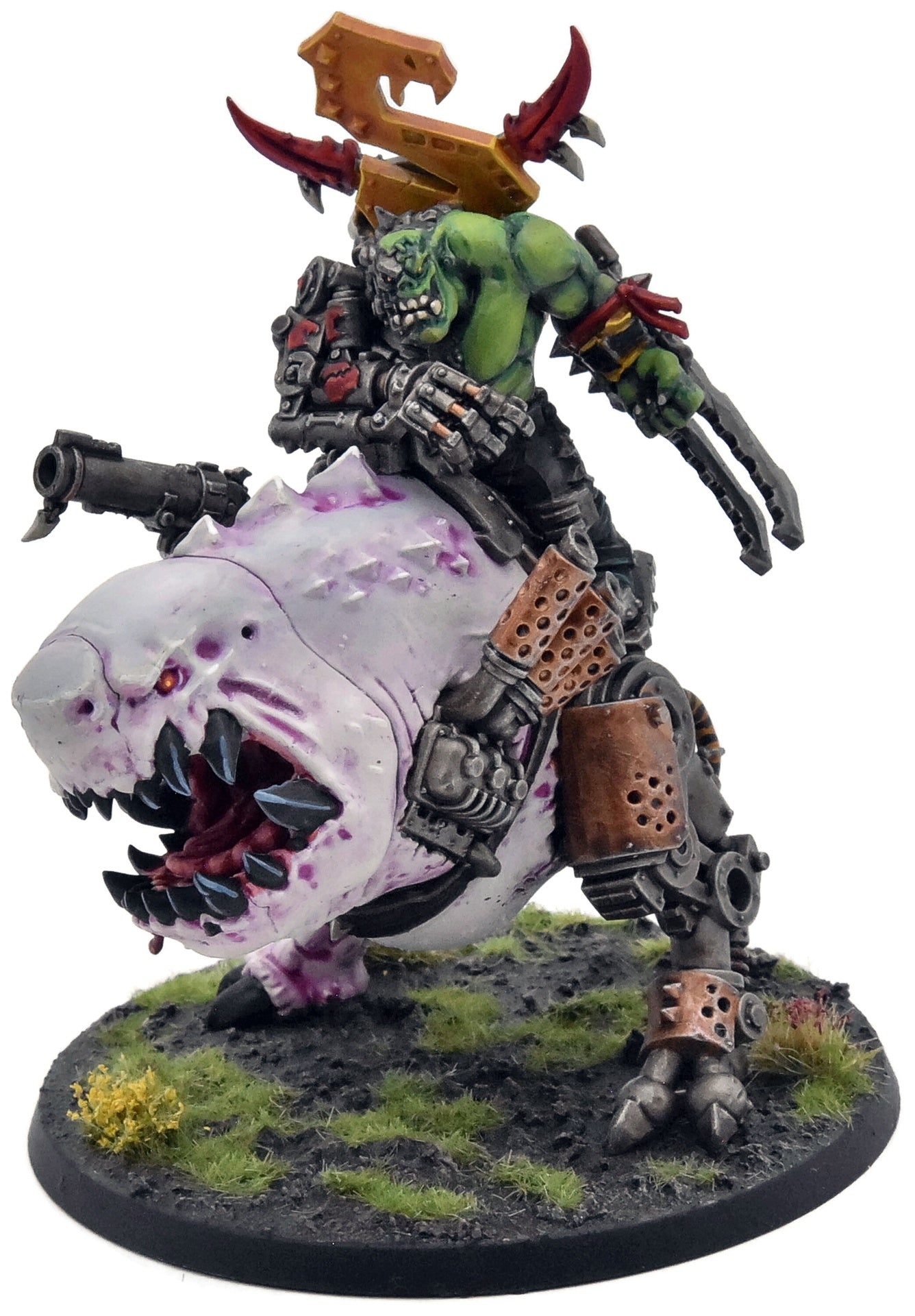 ORKS Mozrog Skragbad #1 COMMISSION PRO PAINTED 40K