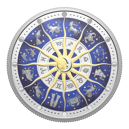 Zodiac Signs - 2 oz. $30 Fine Silver Coin (250037)