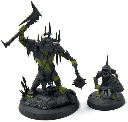 ORRUK WARCLANS Killaboss with Stab-Grot #1 Warhammer Sigmar