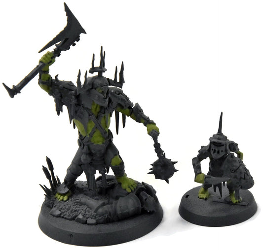ORRUK WARCLANS Killaboss with Stab-Grot #1 Warhammer Sigmar