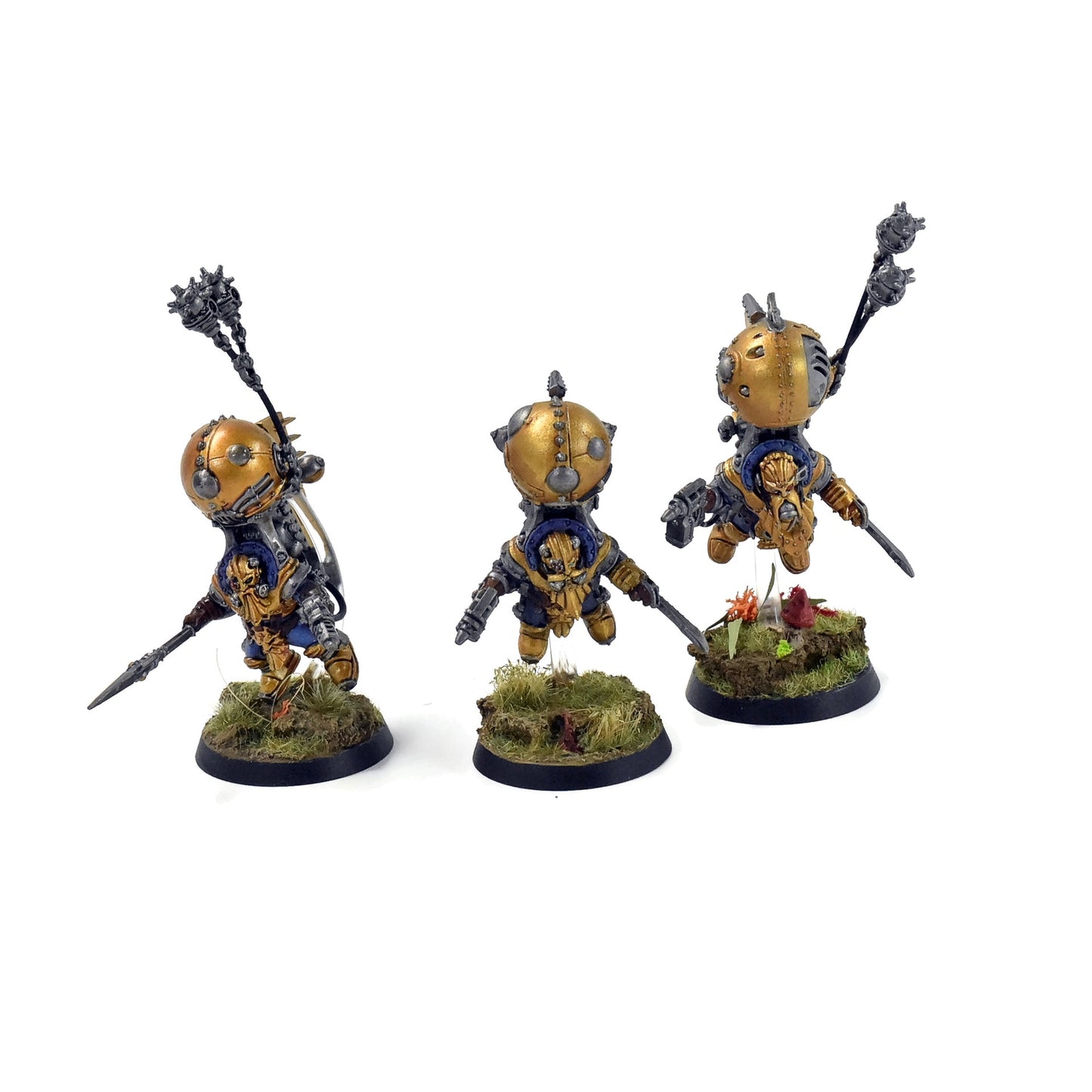 KHARADRON OVERLORDS Endrinriggers #1 WELL PAINTED Sigmar