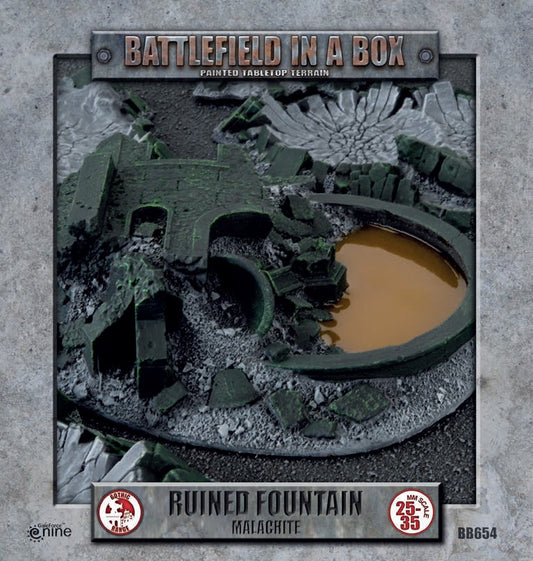 Gothic Battlefields - Ruined Fountain - Malachite