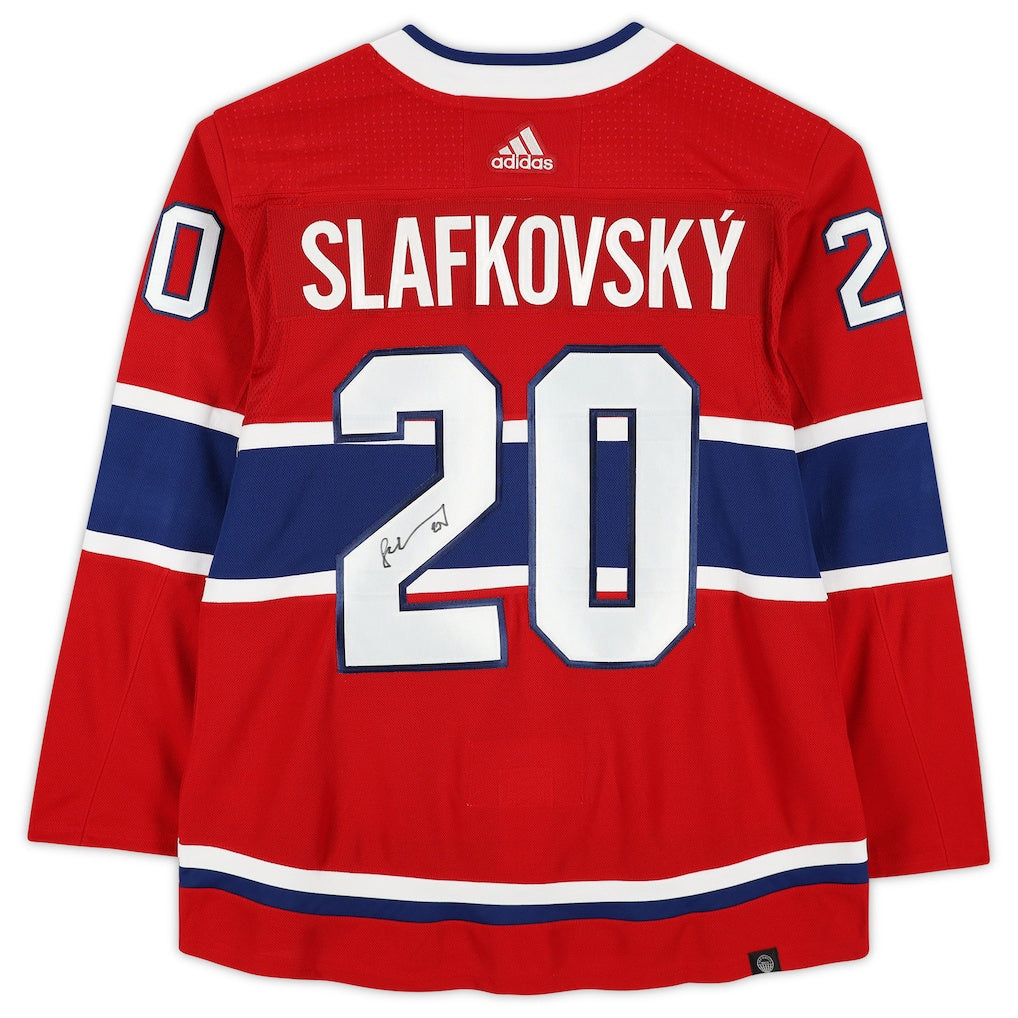 Juraj Slafkovsky Autographed Adidas Authentic Jersey