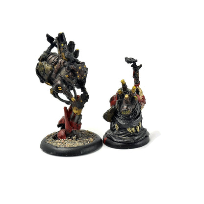 WARMACHINE Old Witch of Khador & Scrapsack #1 METAL Khador
