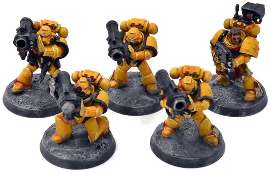 SPACE MARINES Imperial Fist 5 Devastator #1 Warhammer 40K