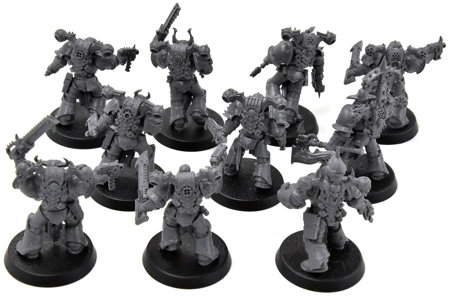 CHAOS SPACE MARINES 10 Legionnaries #2 Warhammer 40K
