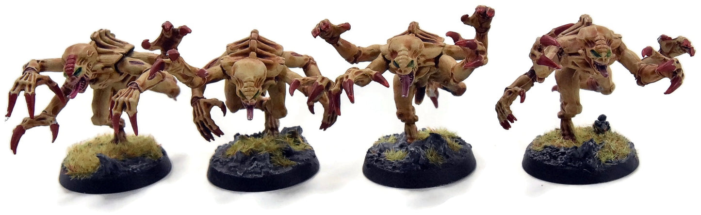 TYRANIDS 8 Genestealers #3 WELL PAINTED Warhammer 40K