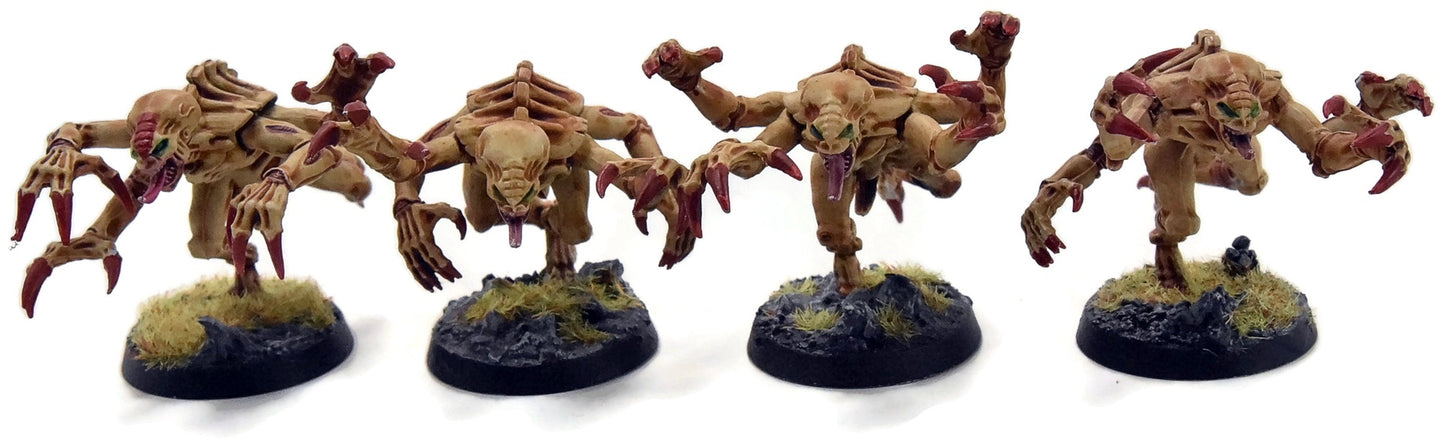 TYRANIDS 8 Genestealers #3 WELL PAINTED Warhammer 40K