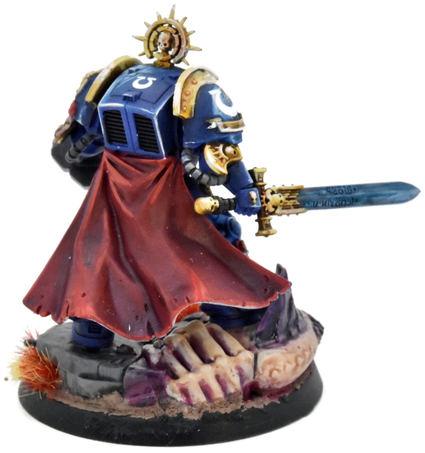 SPACE MARINES Captain In Terminator Armour #1 WELL PAINTED Warhammer 40K