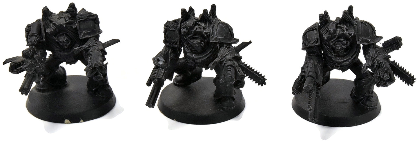 CHAOS SPACE MARINES 3 Obliterators #1 Finecast Warhammer 40K 7744
