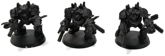 CHAOS SPACE MARINES 3 Obliterators #1 Finecast Warhammer 40K 7744