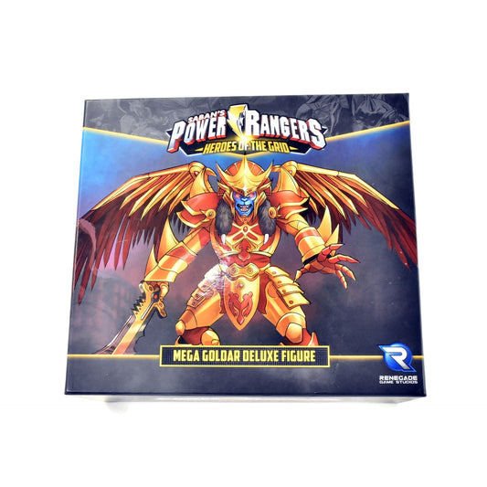 POWER RANGERS Heroes of the Grid Mega Goldar Deluxe Figure Like NEW