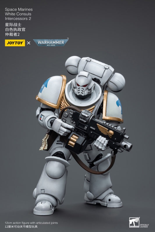 White Consuls Intercessors 2 Space Marines Joy Toy