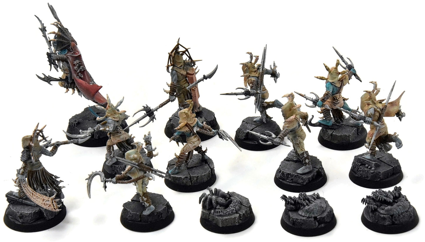 SLAVES TO DARKNESS 13 TARANTULOS BROOD #3 WELL PAINTED Warhammer Sigmar