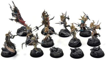 SLAVES TO DARKNESS 13 TARANTULOS BROOD #3 WELL PAINTED Warhammer Sigmar