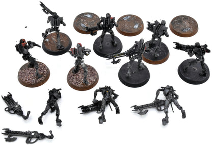 NECRONS 10 Necron Warriors (5 Flayers 5 Reapers) #2 Warhammer 40K