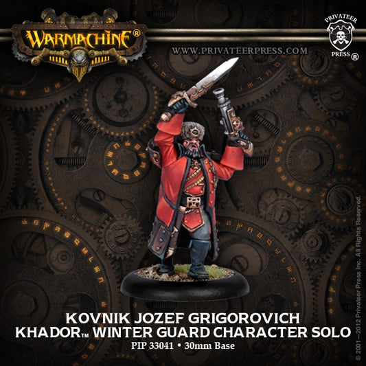Khador - Kovnik Jozef Grigorovich (PIP 33041)