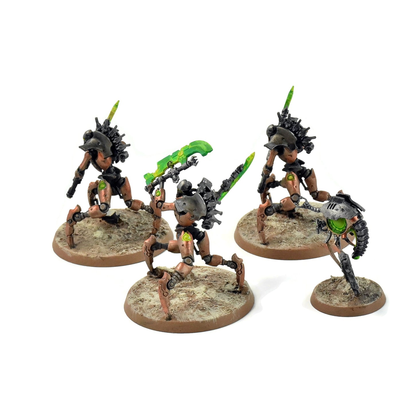 NECRONS 3 Skorpekh Destroyers #4 WELL PAINTED Warhammer 40K