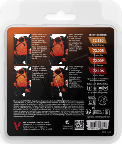 Vallejo Game Color Set Orange