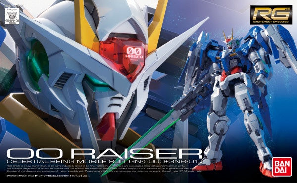 Bandai RG GN-0000+GNR-010 OO RAISER 1/144