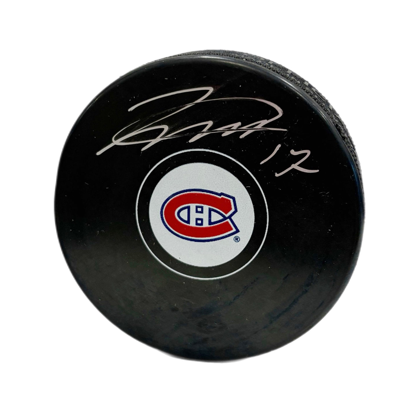 Josh Anderson Autographed Puck - Logo