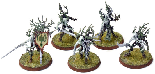 SYLVANETH 5 Tree Revenants #1 WELL PAINTED Sigmar