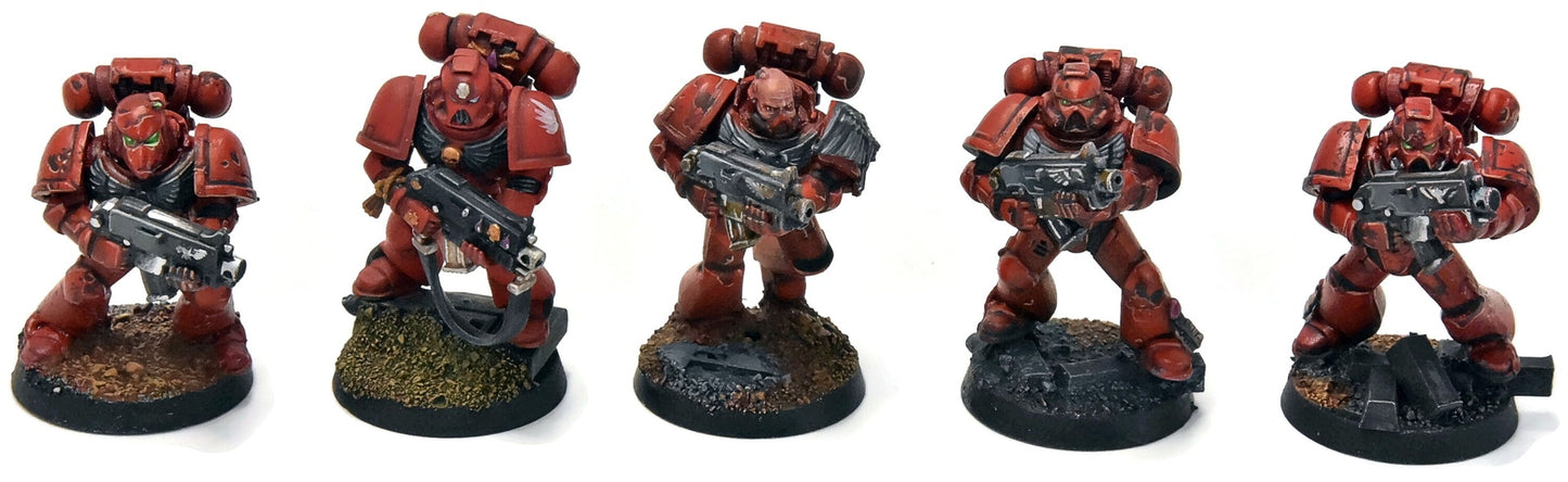 BLOOD ANGELS 10 Tactical Company #12 PRO PAINTED Warhammer 40K