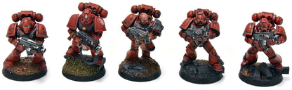 BLOOD ANGELS 10 Tactical Company #12 PRO PAINTED Warhammer 40K
