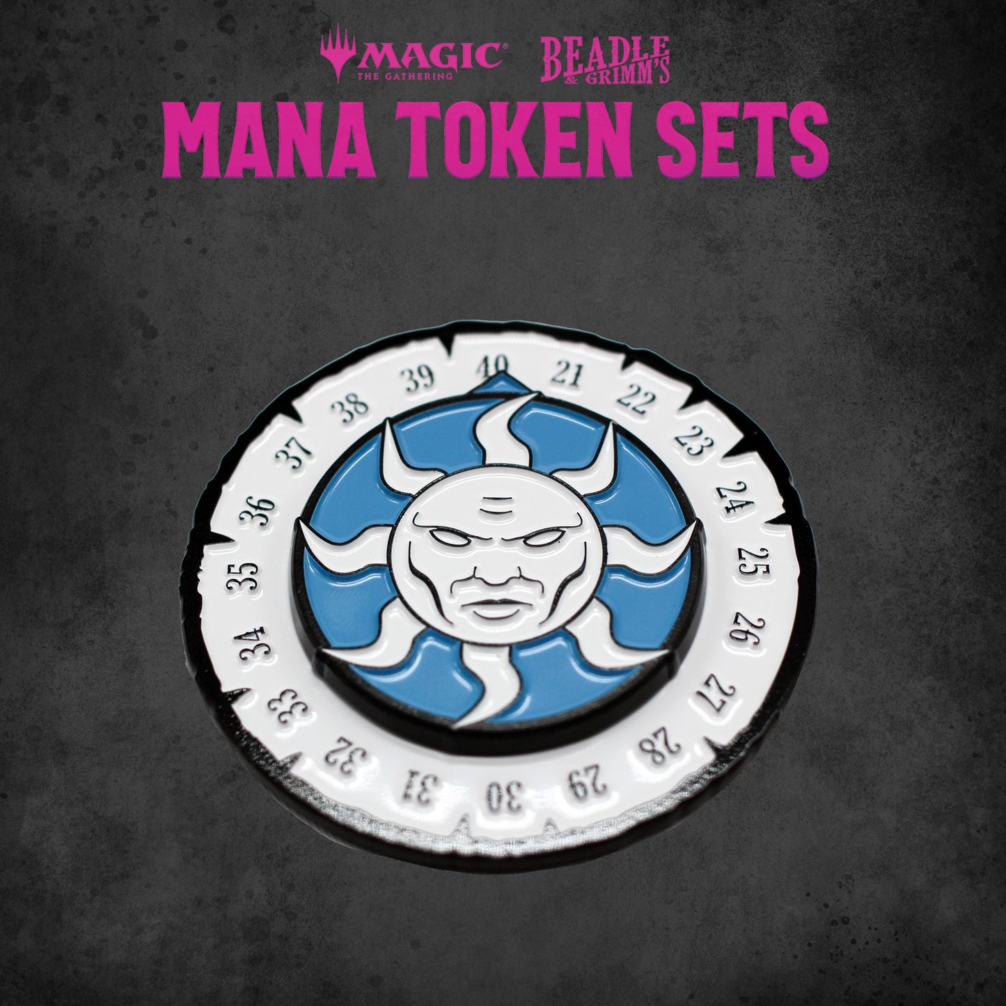 Beadle & Grimms Mtg Mana Token Set White