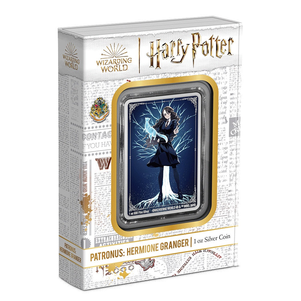 AGORO Warner - Patronus Hermione Granger 1oz Silver