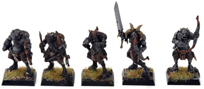 BEASTMEN 10 Ungors With Bows #2 WELL PAINTED Fantasy