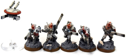 TAU EMPIRE 10 Fire Warriors #2 WELL PAINTED Warhammer 40K