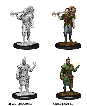 D&D Unpainted Minis Wv12 Male Half-elf Bard