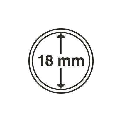 Coin Capsules Inner Diameter 18 MM