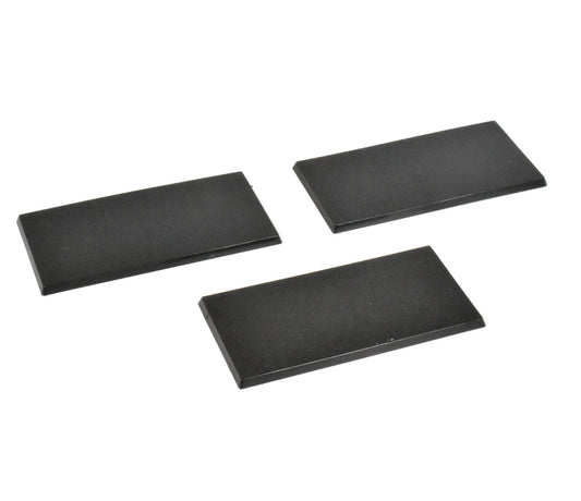 3 * 50mm x 100mm rectangle Bases