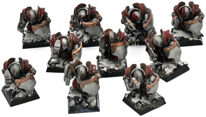 CHAOS DWARFS 10 INFERNAL GUARD #3 FORGE WORLD WELL PAINTED