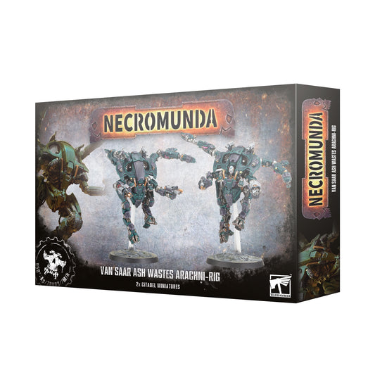 Necromunda - Van Saar Ash Wastes Arachnirig