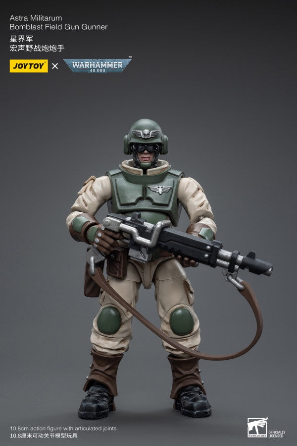 Ordnance Team with Bombast Field Gun Astra Militarum Joy Toy