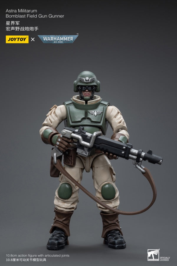 Ordnance Team with Bombast Field Gun Astra Militarum Joy Toy