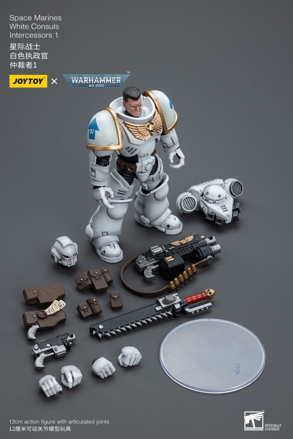 White Consuls Intercessors 1 Space Marines Joy Toy