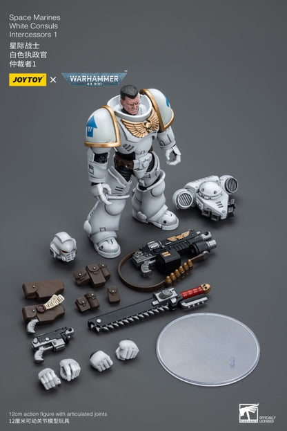 White Consuls Intercessors 1 Space Marines Joy Toy