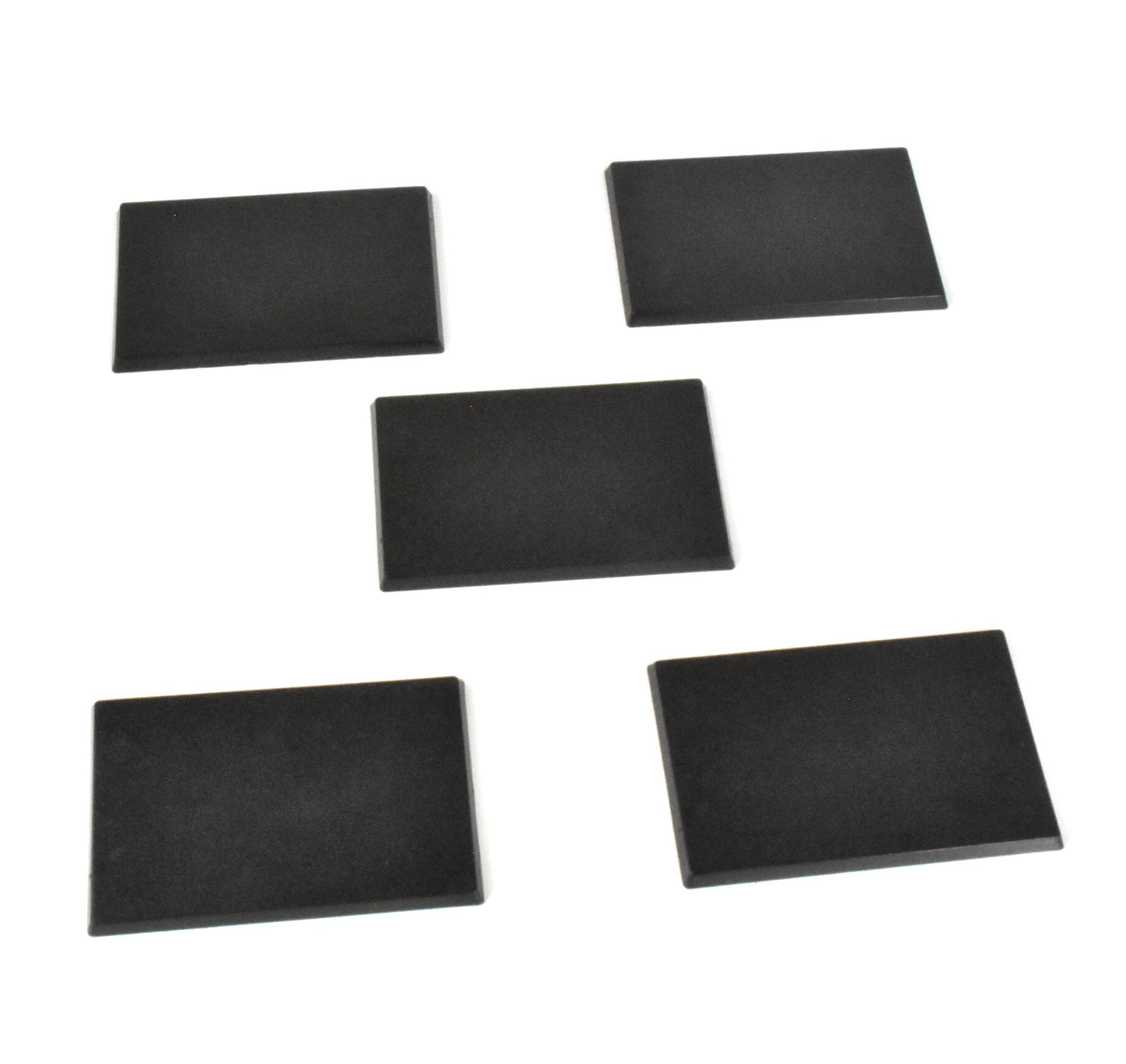 5 * 50mm x 75mm rectangle Bases