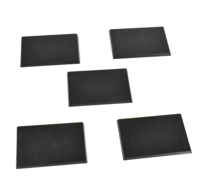 5 * 50mm x 75mm rectangle Bases