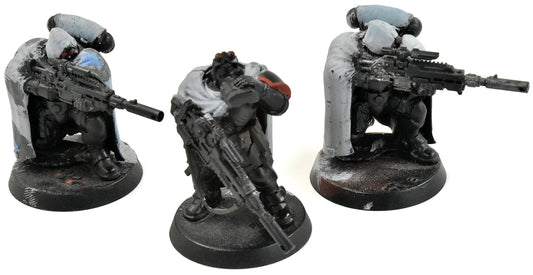 SPACE MARINES 3 Eliminators #1 Warhammer 40K missing 1 backpack