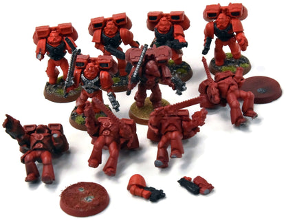 SPACE MARINES 10 Assault Marines #2 Warhammer 40K Incomplete