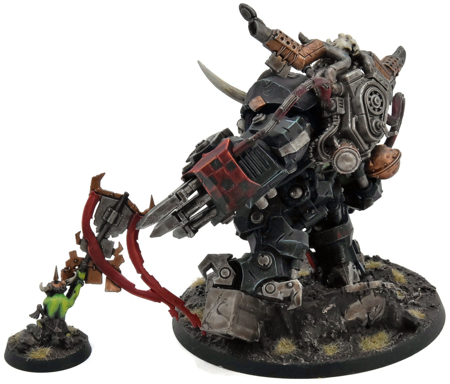 ORKS Ork Ghazghkull Thraka COMMISSION PRO PAINTED Warhammer 40K 0083