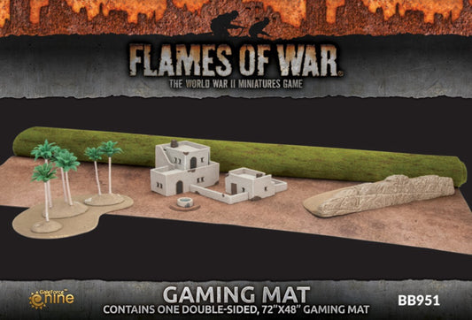 Battlefield in a Box - Grassland / Desert Gaming Mat