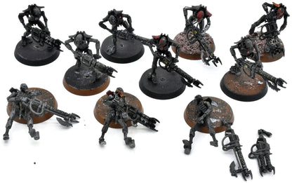 NECRONS 10 Necron Warriors (5 Flayers 5 Reapers) #2 Warhammer 40K